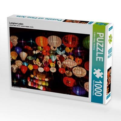 CALVENDO Puzzle Lampion-Laden | 1000 Teile Lege-Größe 64x48cm Foto-Puzzle für glückliche Stunden