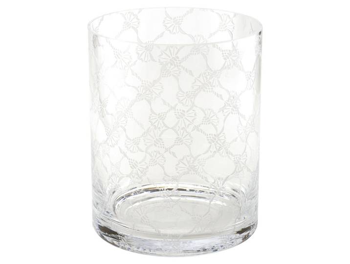 Joop! Vase Allover, Transparent, Glas, zylindrisch, 22 cm, Dekoration, Vasen, Glasvasen