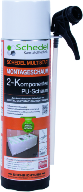 Schedel Multistar 2-K-Montageschaum SH30070 400 ml