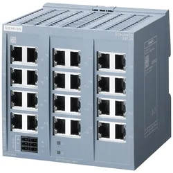 Siemens 6GK5124-0BA00-2AB2 SCALANCE XB124, unmanaged switch, 24x 10/100 Mbit/s RJ45 ports 6GK51240BA002AB2