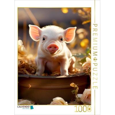 CALVENDO Puzzle Im Trog | 1000 Teile Lege-Größe 64x48cm Foto-Puzzle für glückliche Stunden, Game von , Calvendo Puzzle