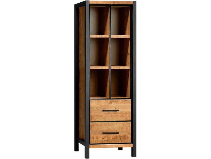 Mehrzweckschrank, Melamin, Mango, 70×200×48 cm, Mit Soft-Close, Modern