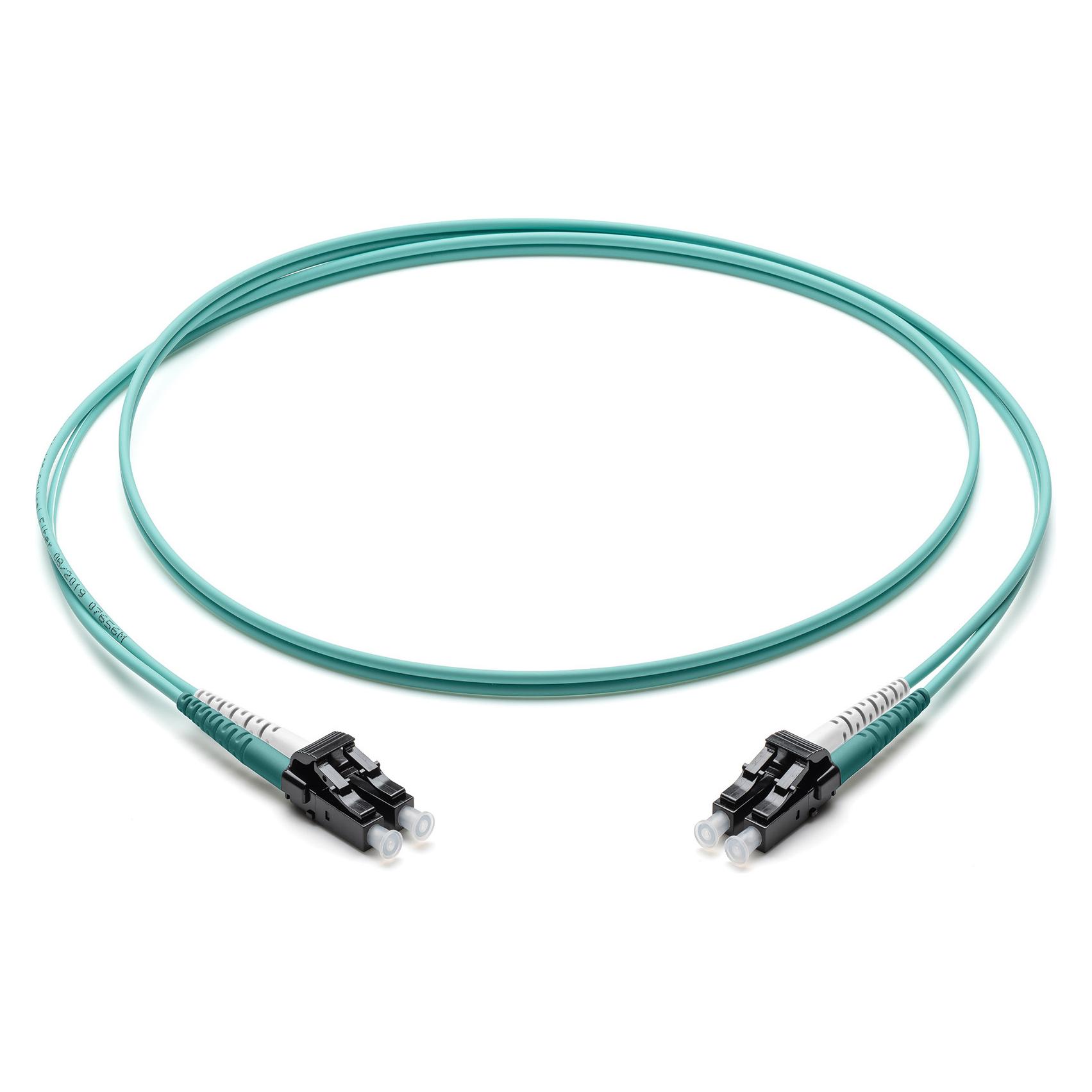 Corning LWL-Patchkabel LC/LC OM3 50/125,5m,türkis F050502T2Z20005M (5 m) (F050502T2Z20005M)