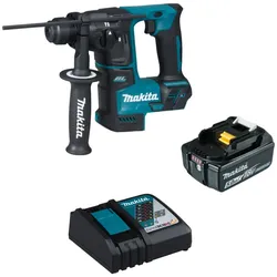 Makita Akku-Bohrhammer DHR171Z SDS Plus 18V + BL1850B 5,0 Ah + Ladegerät DC18RC