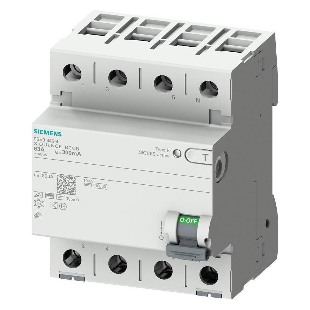 Siemens FI kurzzeitverzögert 40A 300ma (5SV36444)