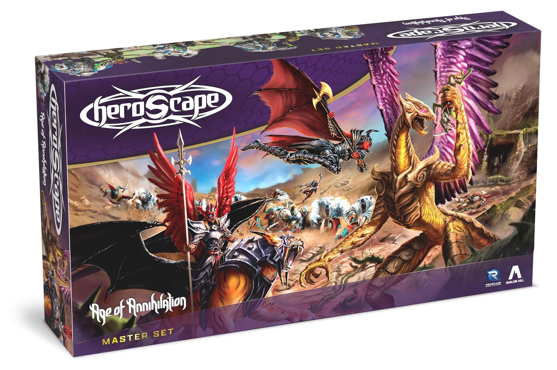 Heroscape Age of Annihilation Master Set - Strategiespiel für 2 Spieler