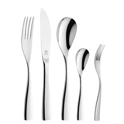 Besteck-Set CARL SCHMIDT SOHN "GLINDE 30-teiliges, Edelstahl rostfrei 18/10", silber, 30, Edelstahl 18/10, Essbesteck-Sets, Praktisches Komplett-Set für den täglichen Gebrauch