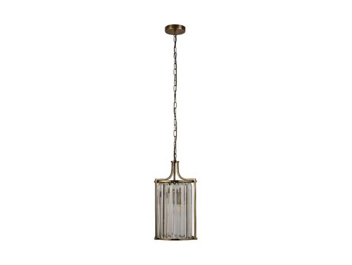 Design Pendelleuchte „Victoria“ Brass, Transparent Searchlight