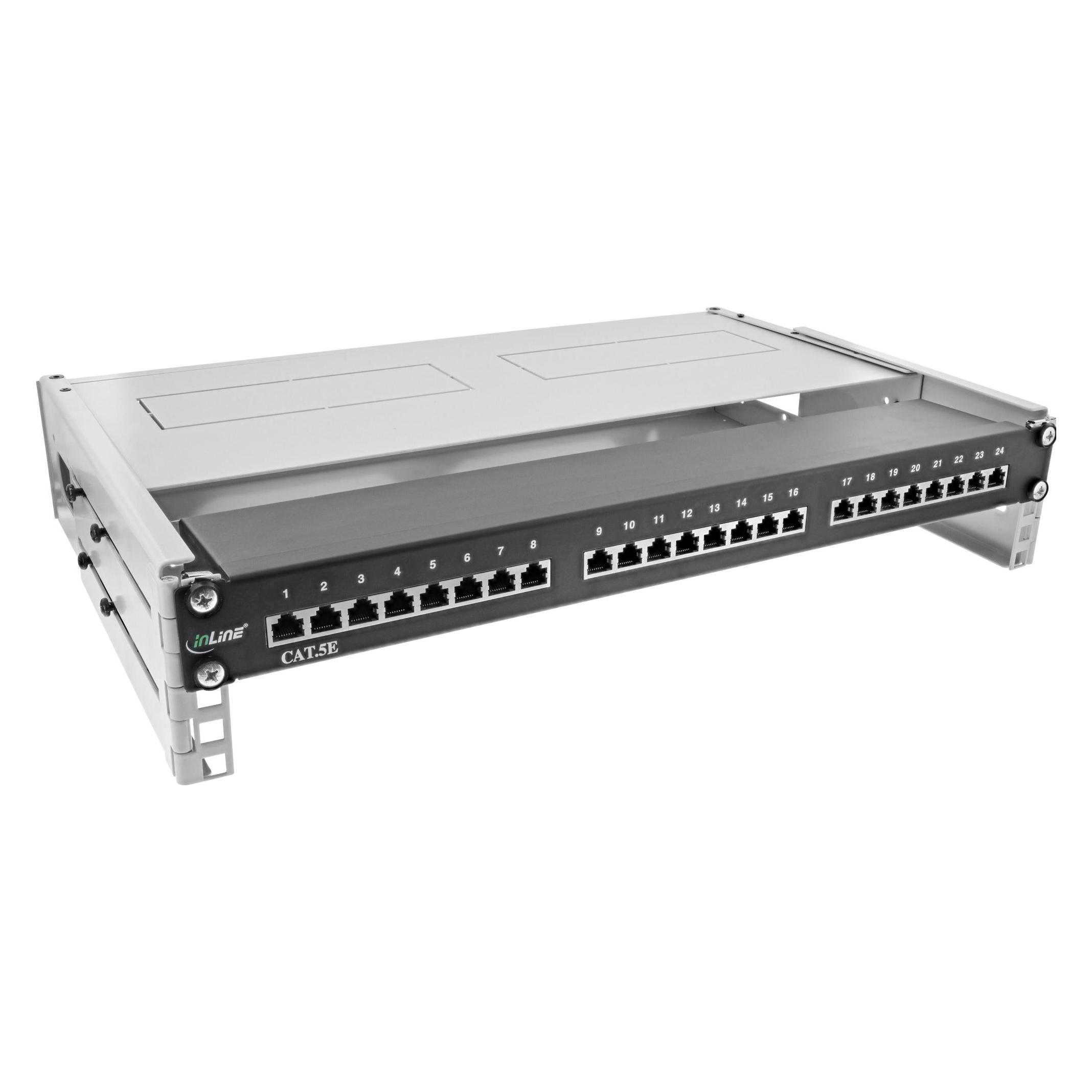InLine 19" Rack zur Wandmontage (2 HE, 19 Zoll Rack) (19102D)