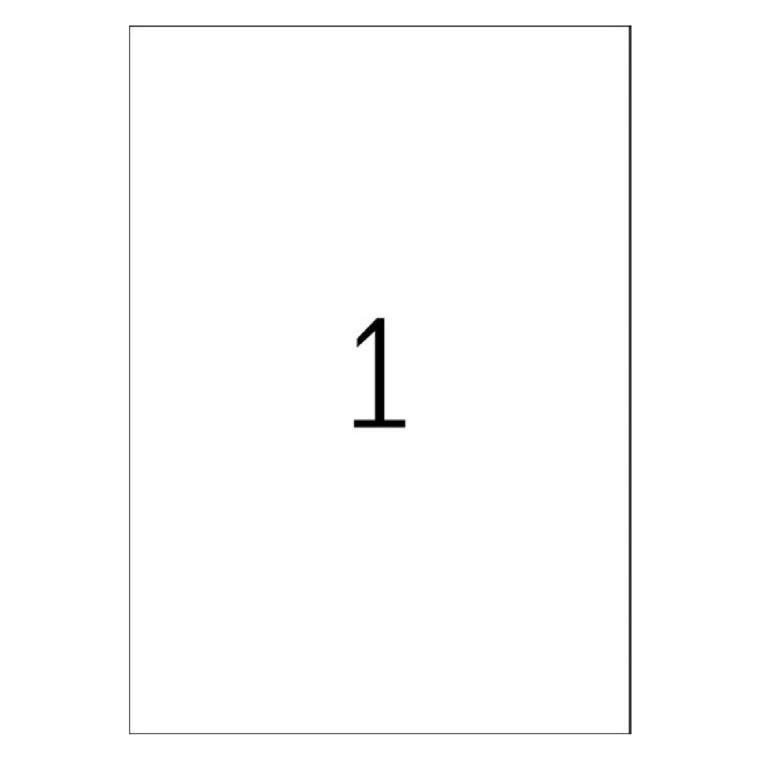 Xerox 003R97400 printer label White Self-adhesive printer label (003R97400)