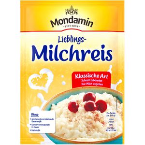 Mondamin Milchreis nach klassischer Art, zum Aufkochen, für ca. 2 Portionen, 125g