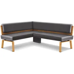 Eckbank Variano MATCH IV (BHT 181x88x156 cm) - Bezug: Lederlook - BHT 181x88x156 cm