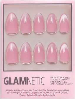 2236 Glamnetic Lovers Blush Press-On Nails