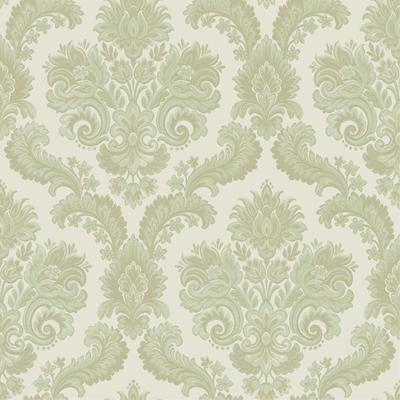 Galerie Wallcoverings Italian Style Traditional Floral Damask Vinyl on Non-woven Wallpaper Roll