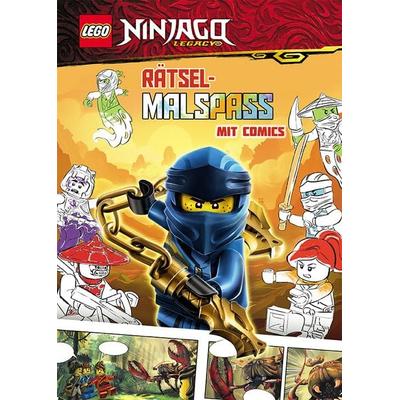 LEGO® NINJAGO® – Rätselmalspaß mit Comics, Taschenbuch von Ameet Verlag, AMEET sp. z o.o., 978-3-96080-461-1
