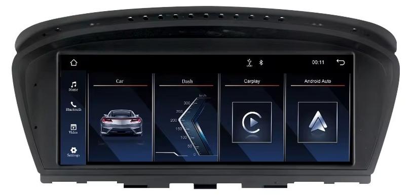 Autoradio für BMW 3er- und 5er-Reihe E60-E93 - Android-Multimedia-Player - CCC-System - 22,4-cm-Touchscreen - 1920 × 720 - Kabelloses CarPlay und Android Auto