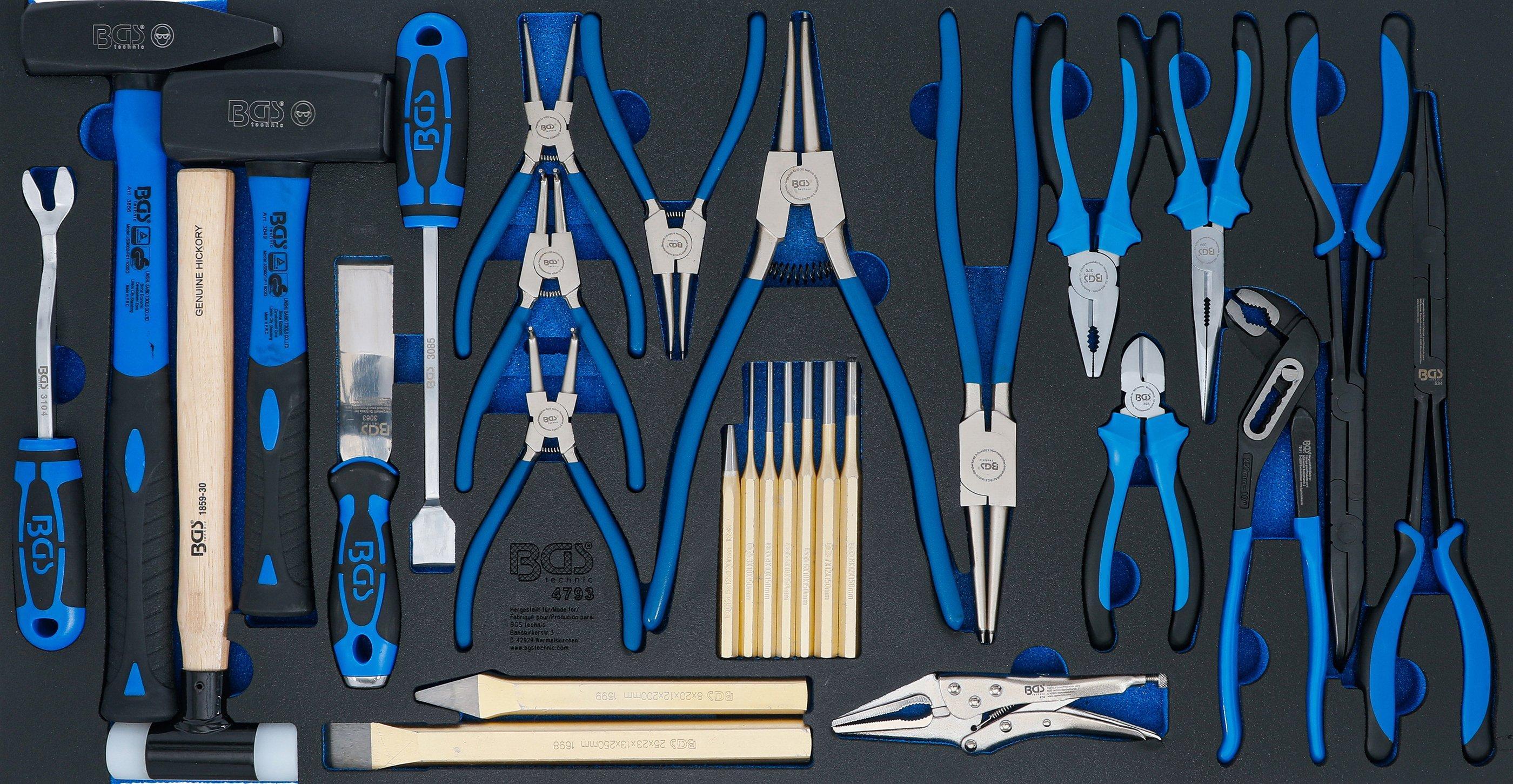BGS technic Tool Tray XL: Hammer, 9889 mm, 9,89 kg