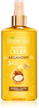 Bielenda Precious Oil Argan óleo nutritivo para rosto, corpo e cabelo 150 ml. Precious Oil Argan