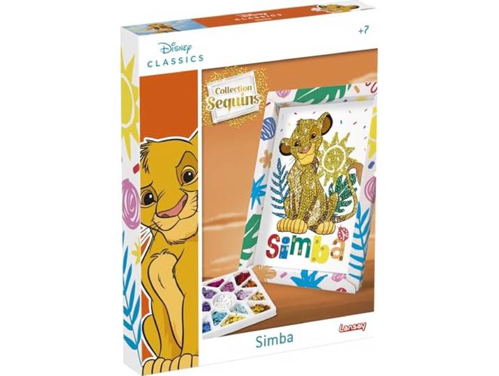 Lansay - COLLECTION SEQUINS : Simba, The Lion King