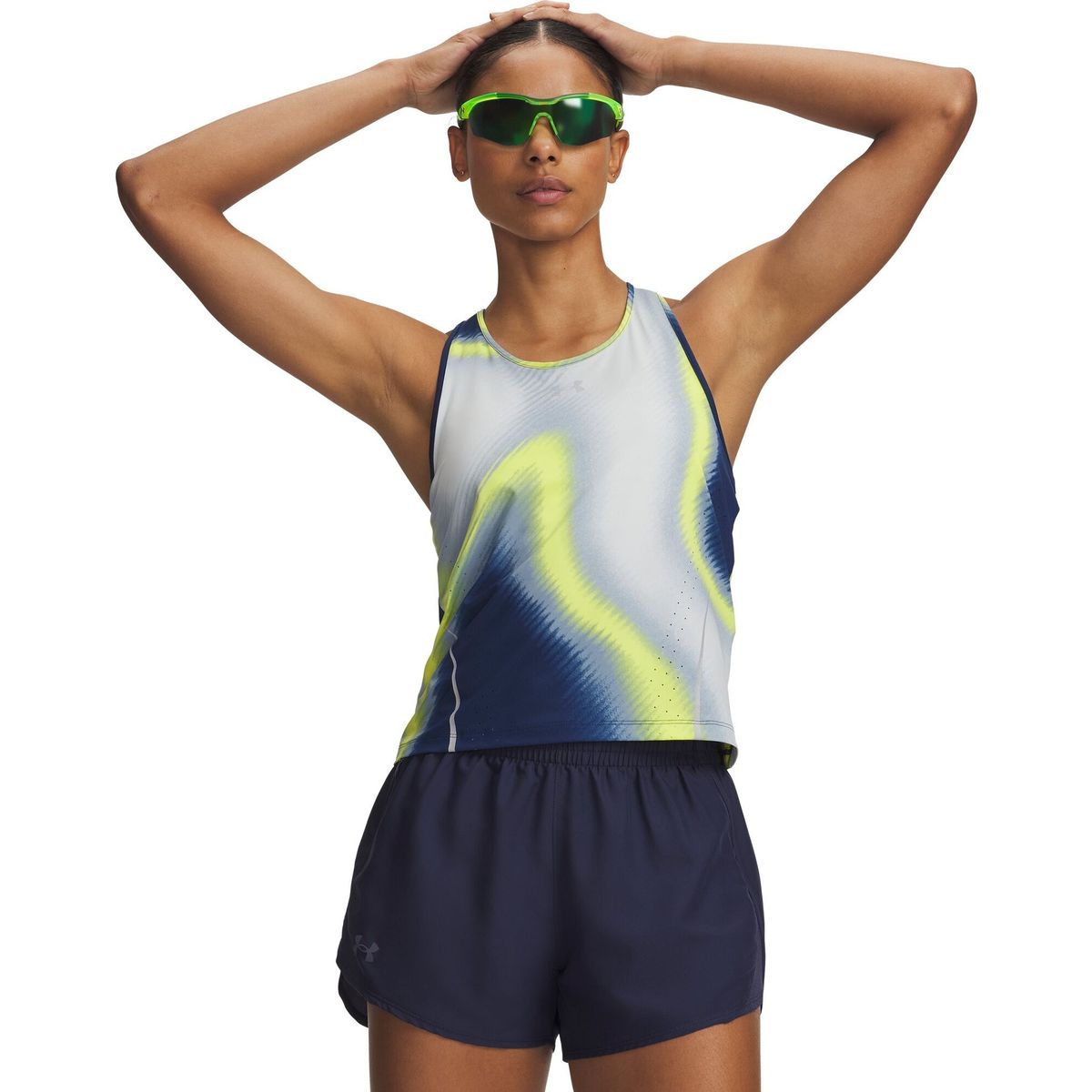 Under Armour Velociti Pro Tank blue reflective (997) XL 6009538-997-XL