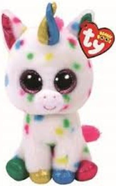 TY Beanie Boos Harmonie eenhoorn knuffel voor jongens en meisjes vanaf 3 jaar