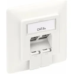 Purelink Premium - Wandbefestigung - RJ-45 X 2, Zubehör Netzwerk