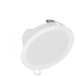 Nur noch angezeigter Bestand verfügbar:   LEDVANCE LED Einbauleuchte DN115 8W 3000K warmweiß IP44 weiß
