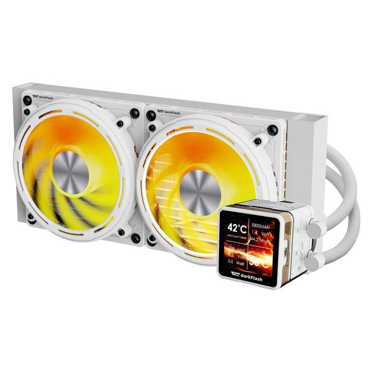 Darkflash Tech DarkFlash Water Cooler DE240 White (DE240)