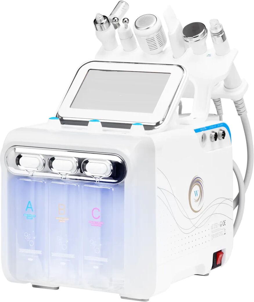 Tuttoperlestetica Dispositivo apparecchiatura pulizia viso Hydrogen H2 + 6in1 Pulizia e Cura del Viso