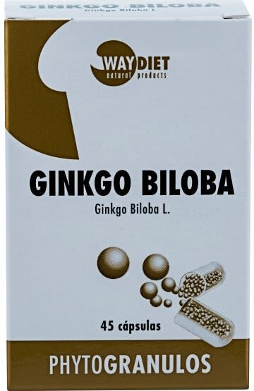 Waydiet Natural Ginkgo Biloba Phytogranulos 45 caps