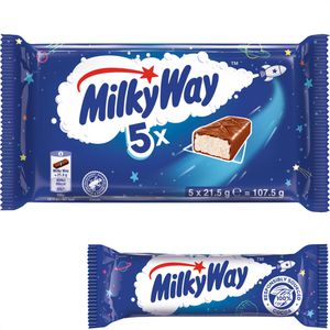 Milky-Way Schokoriegel, 107,5 g, je 21,5g, 5 Riegel
