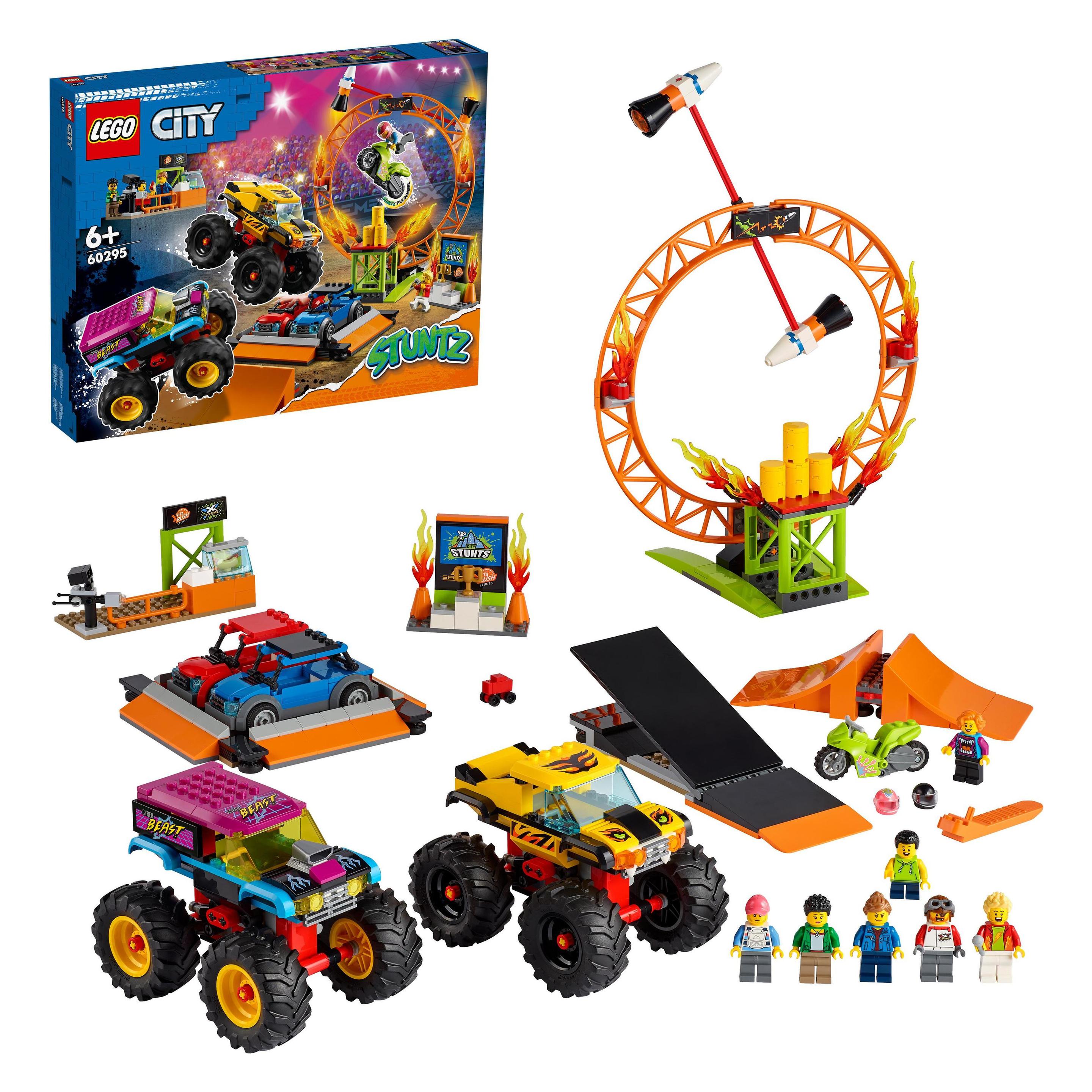 LEGO Stuntshow-Arena (60295, LEGO City, 668 Teile) (60295)