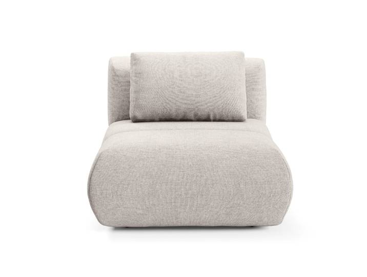 Masseno Polstersessel ATOMO Moderner Loungesessel ergonomisch Sessel Wohnzimmersessel, Chenille Beige