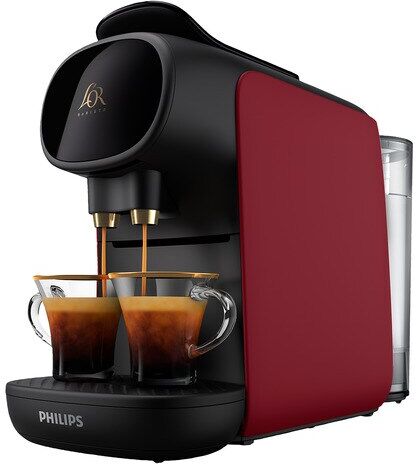 Philips Cafetera de capsulas automática L'OR Barista Sublime para cápsulas L'OR. Rojo