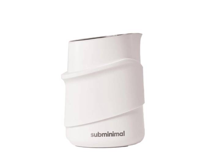 Subminimal FlowTip Milchkanne (ohne Griff), 450 ml – Weiß