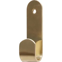 Hübsch Haken goldfarben Metall