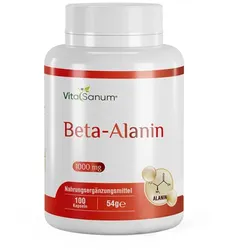 VitaSanum®- Beta-Alanin 1000 mg 100 Kapseln