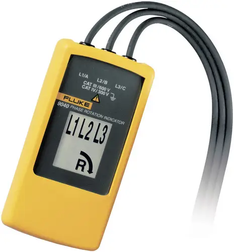 Fluke 9040EUR Drehfeldmessgerät CAT III 600V LCD