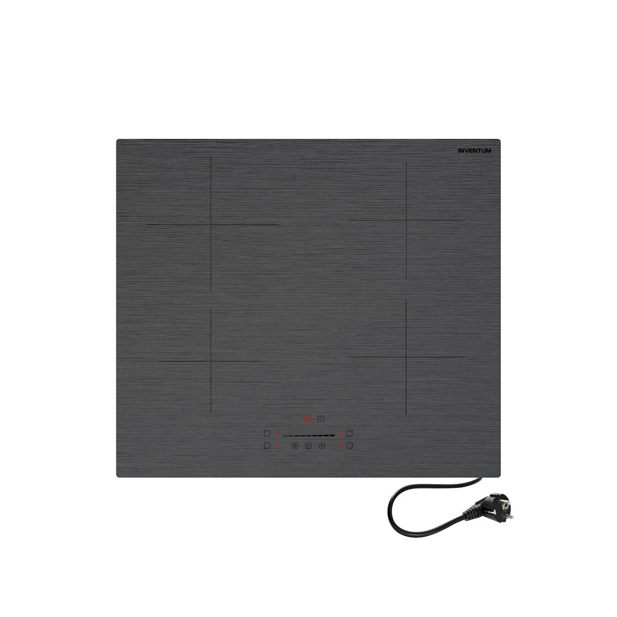 Inventum IKI6008MAT Inductie kookplaat Zwart