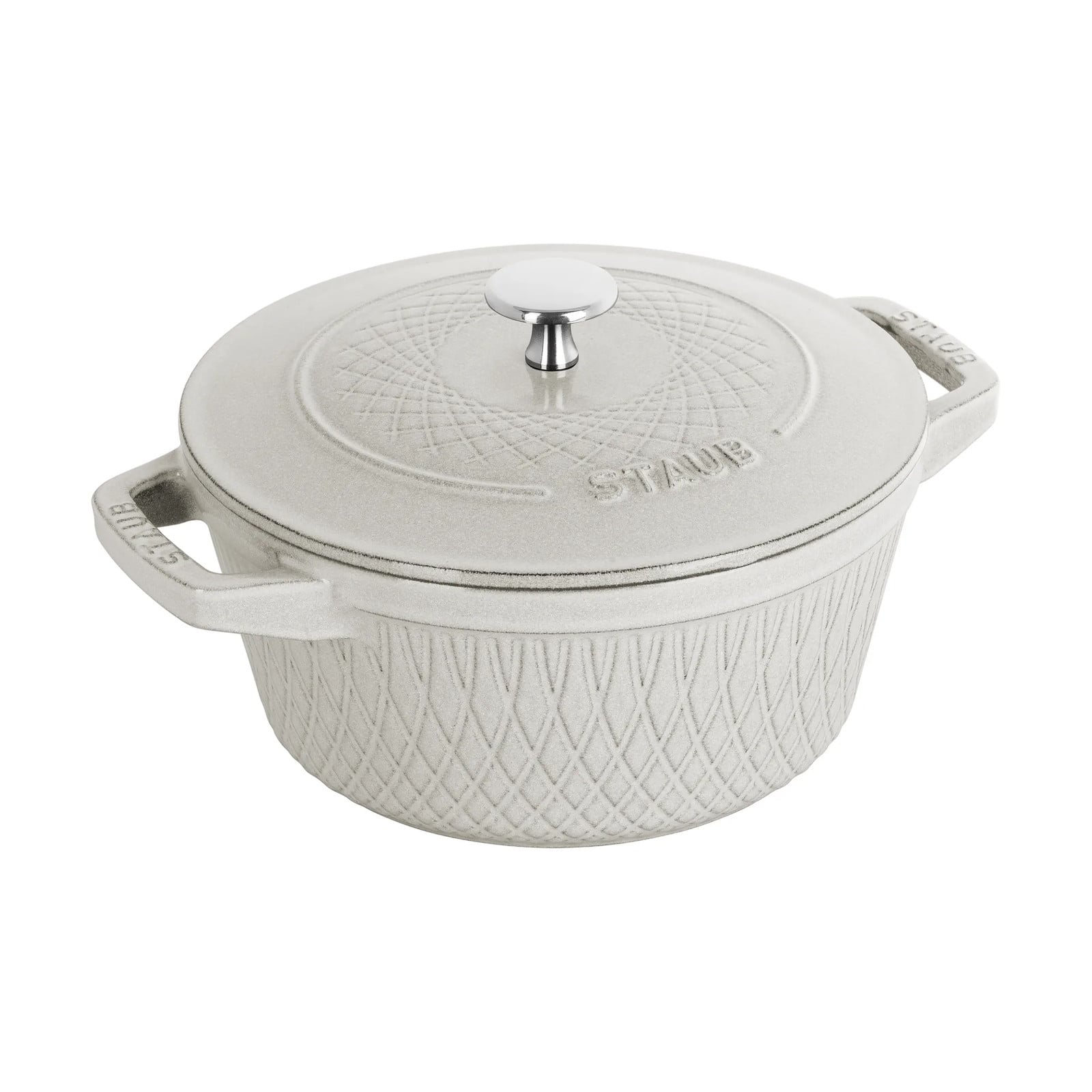 Staub Twister La Cocotte braadpan 4 l White truffel
