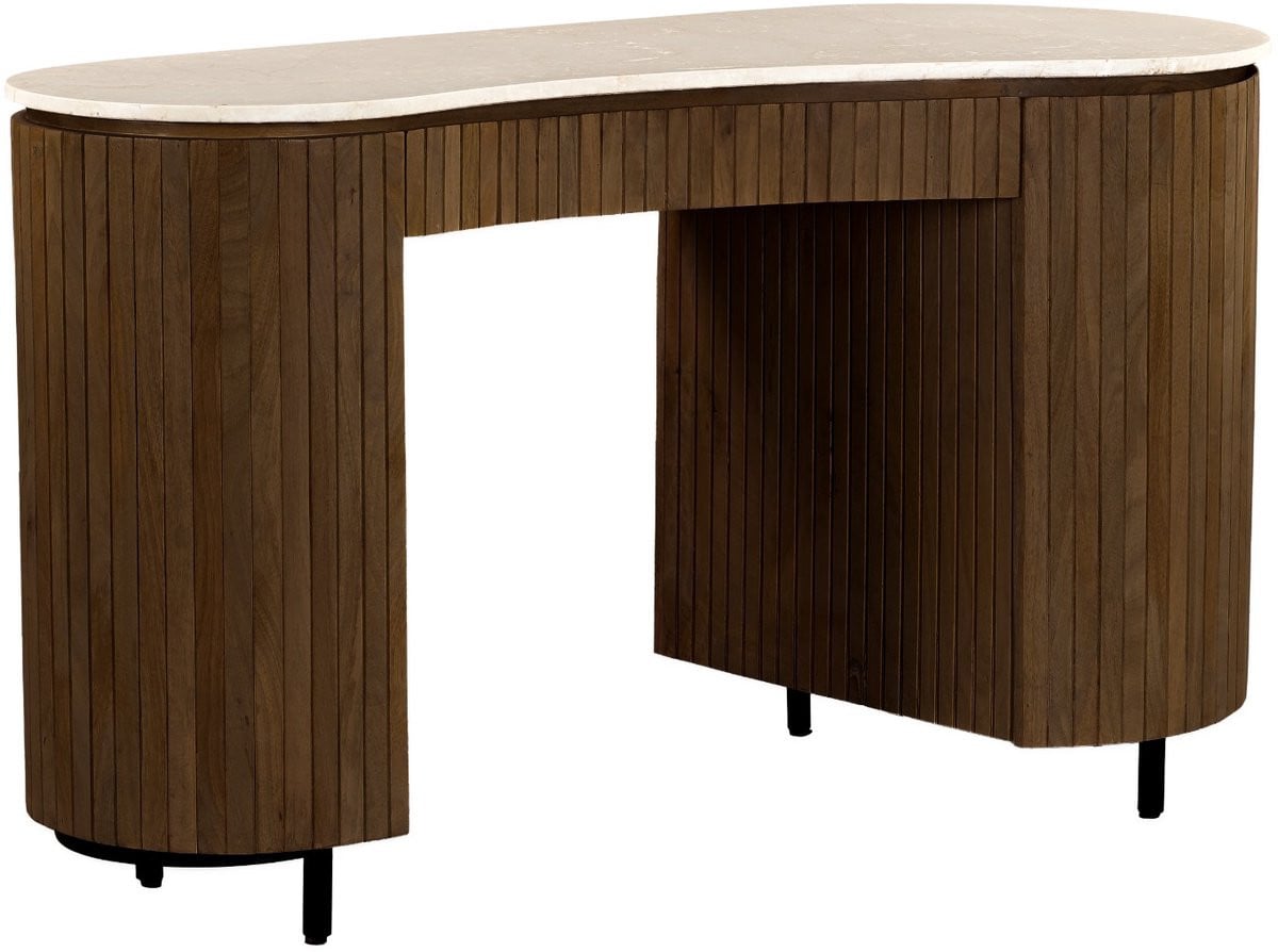 Brix Dexter bureau - bruin
