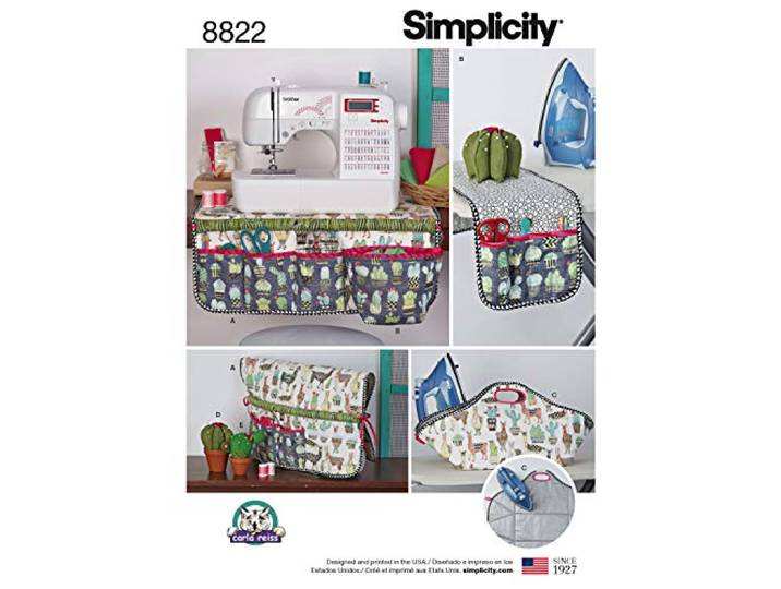 Simplicity US8822OSPattern 8822 Naaien Accessoires, Papier, Wit, OS (ONE Size)