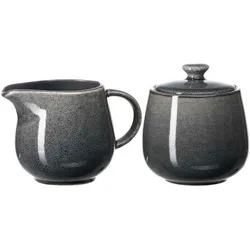 MILCH- & ZUCKER-SET Toledo dunkelgrau 2-tlg.