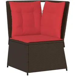 vidaXL, Gartenlounge, Inlones (Ecksofa (1 Stück))