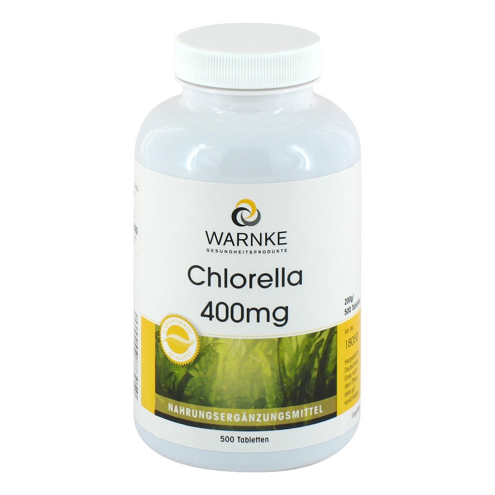 Warnke Vitalstoffe GmbH Chlorella 400 mg Tabletten 02480487