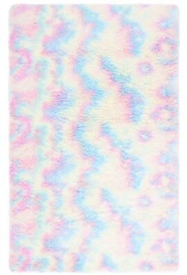 SAFAVIEH Rainbow Shag George Shag Rug
