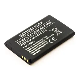 Akku für Action Kamera Midland XTA-510, XTC-300, XTC-350, NavGear MDV-2250.IR, wie BATT11L, LD-1W