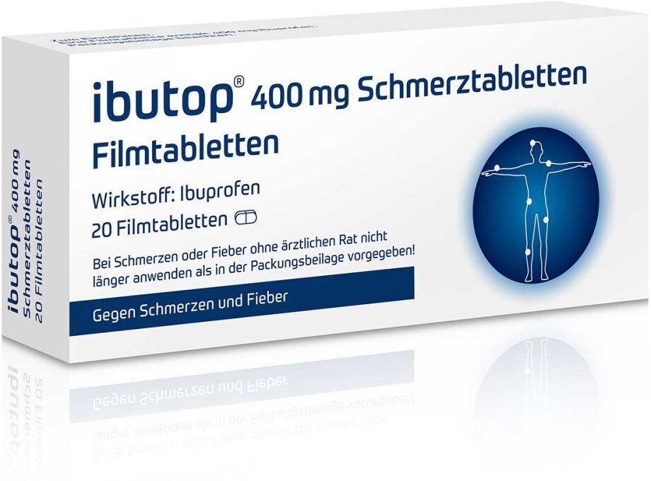 Ibutop 400mg Schmerztabletten 20stk