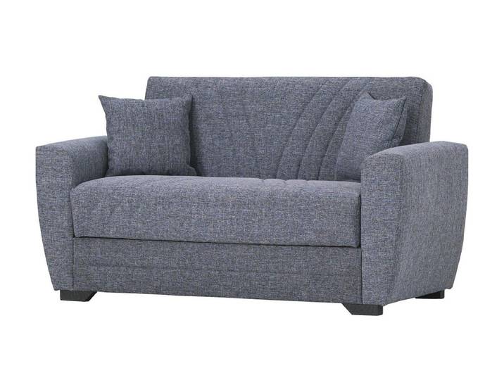 Einzelsofa grau Schlaffunktion ausziehbar 2-Sitzer 170 cm - ACUN