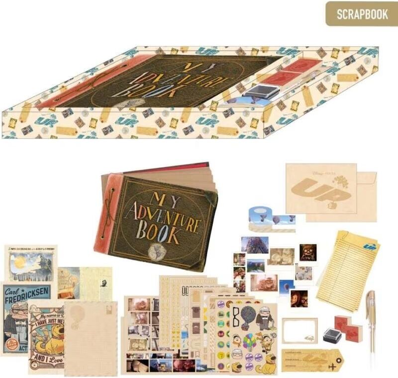 Artesania Cerda Set De Papeleria Scrapbook Pixar Up Talla Única Unisex